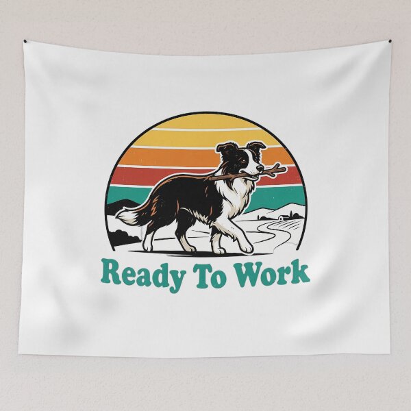Item preview, Border Collie Ready To Work designed and sold by SHOP-Corner.