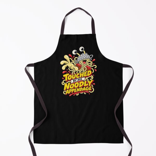 Item preview, Touched by His Noodly Appendage | Flying Spaghetti Monster Cartoon designed and sold by 3nine.