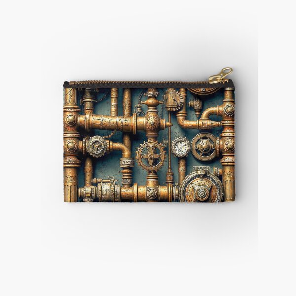 Item preview, Gears Tubes and Pipes Steampunk designed and sold by Retro Art Factory.