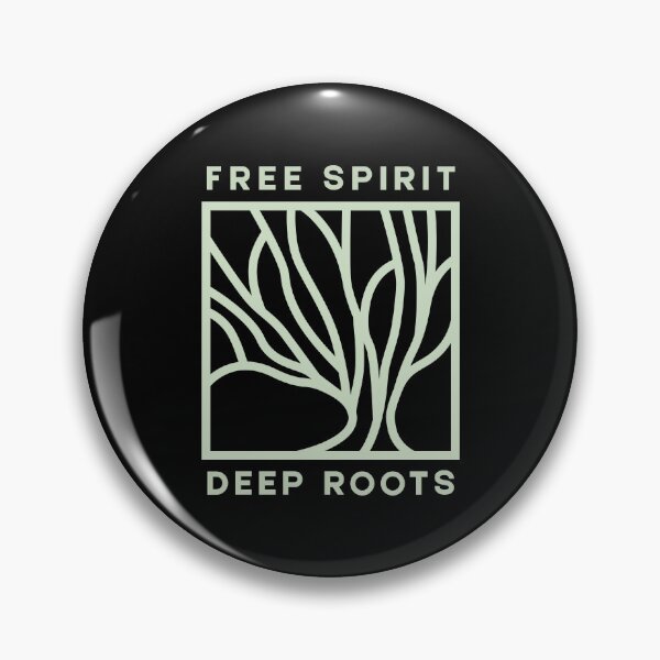 Item preview, Free Spirit Deep Roots Minimalist Nature designed and sold by HYPNK.
