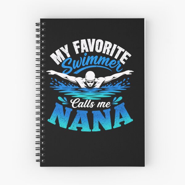 Item preview, swimmer My Favorite Calls Me Nana Funny Pool Life designed and sold by anapldv.