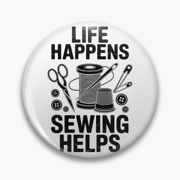 Item preview, LIFE HAPPENS SEWING HELPS designed and sold by jkrphoto.