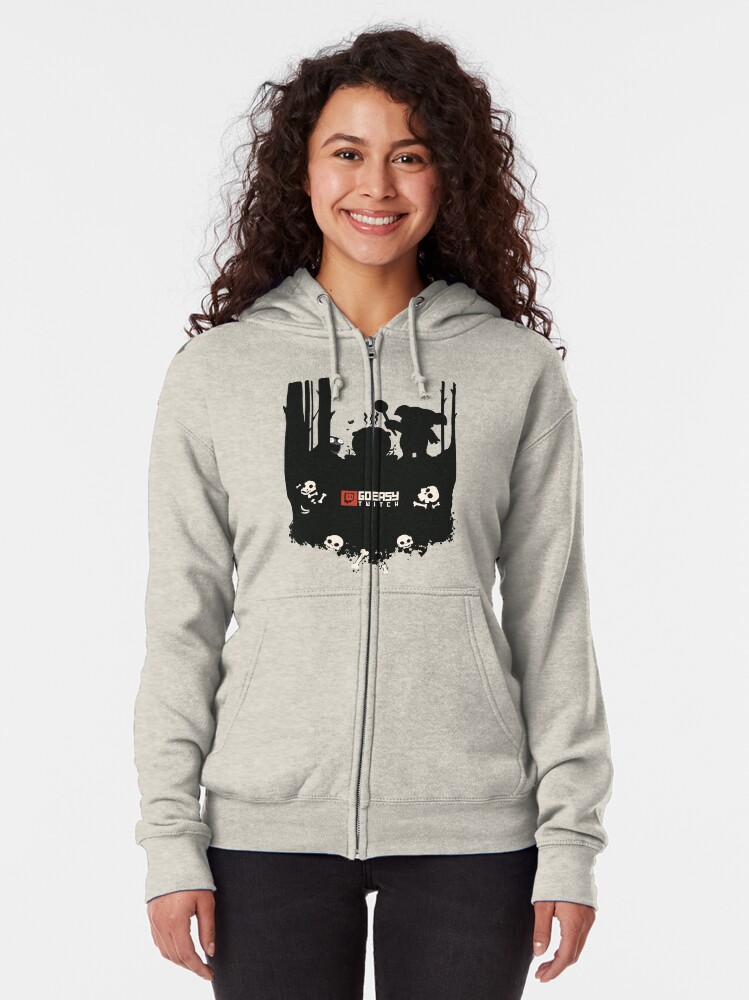 Alternate view of GoEaSyTwitch Rusterella Edition Zipped Hoodie
