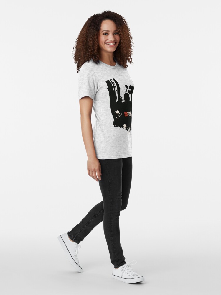 Alternate view of GoEaSyTwitch Rusterella Edition Tri-blend T-Shirt