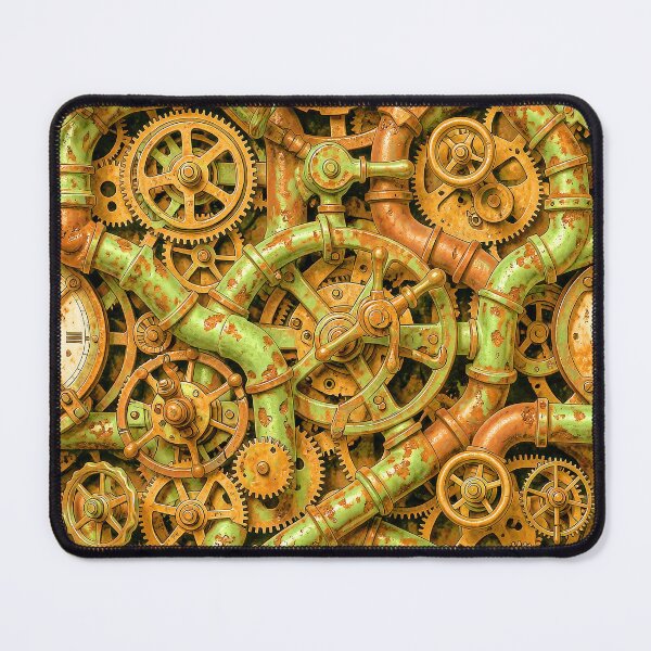 Item preview, Grunge Pipes and Gears Steampunk designed and sold by Retro Art Factory.