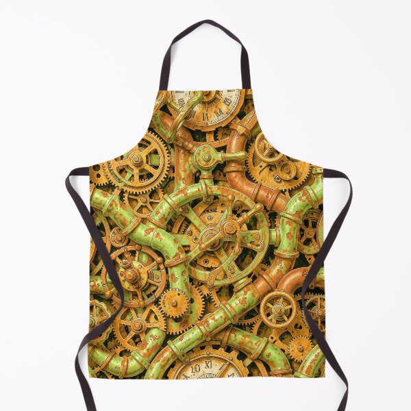 Item preview, Grunge Pipes and Gears Steampunk designed and sold by Retro Art Factory.
