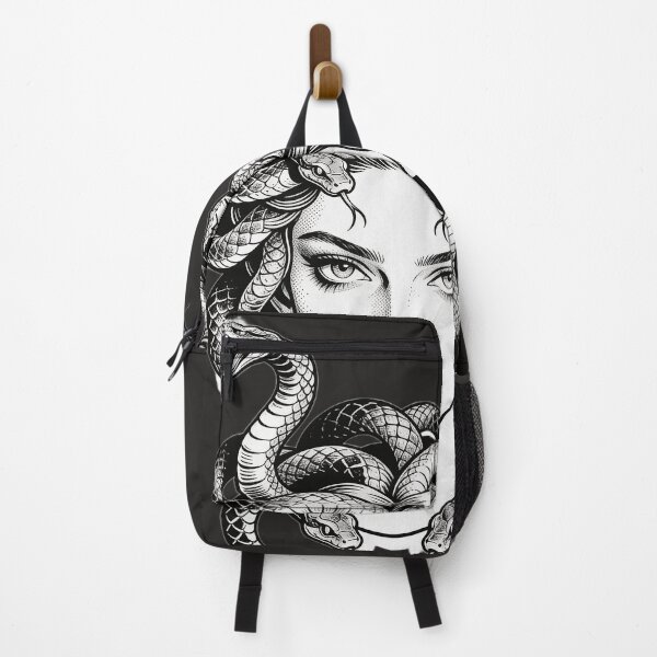 Item preview, Vintage Medusa Gorgon — Neo-Traditional Tattoo designed and sold by GodsMonsterss.