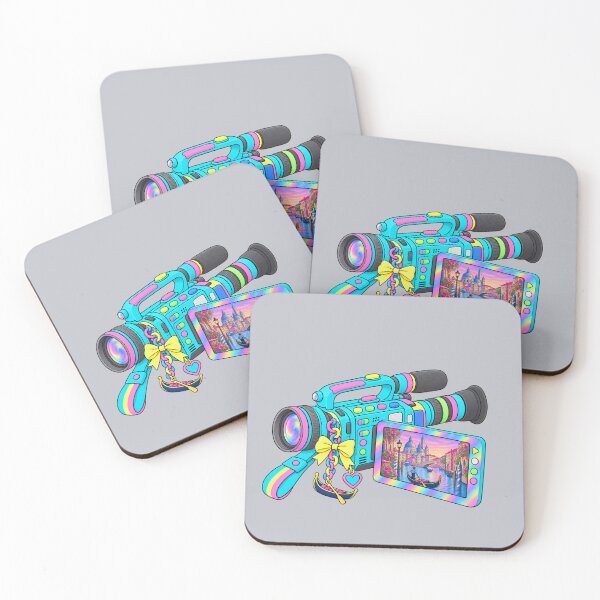 Item preview, Venice Memories – Colorful Retro Camcorder T-Shirt designed and sold by Aimetoi.
