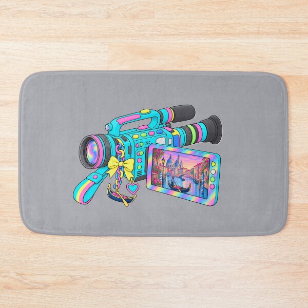 Item preview, Venice Memories – Colorful Retro Camcorder T-Shirt designed and sold by Aimetoi.