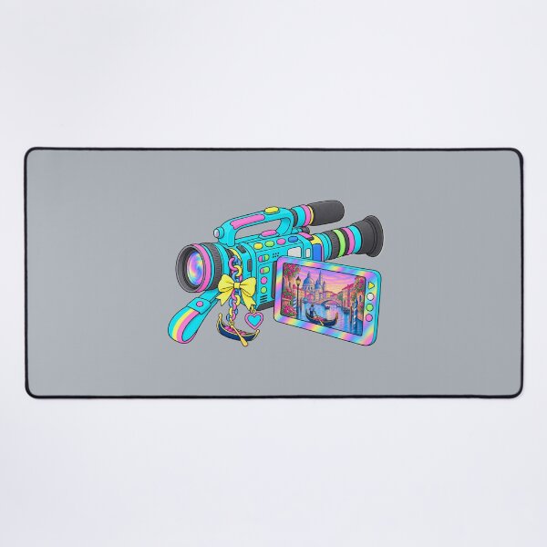 Item preview, Venice Memories – Colorful Retro Camcorder T-Shirt designed and sold by Aimetoi.