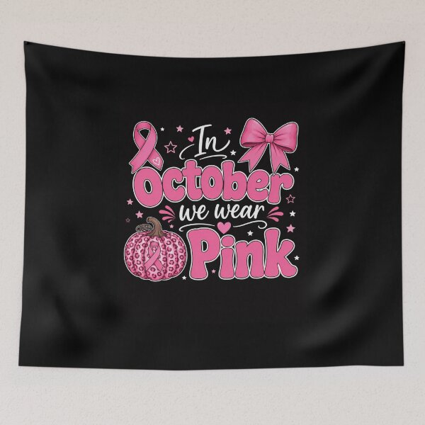 Item preview, pink october breast cancer awareness ribbon pumpkin designed and sold by anapldv.