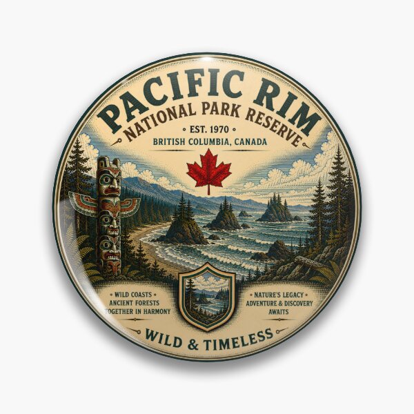 Item preview, Vintage Pacific Rim National Park Adventure designed and sold by T-Motive.