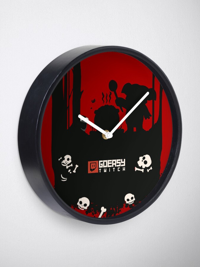 Alternate view of GoEaSyTwitch Rusterella Edition Clock