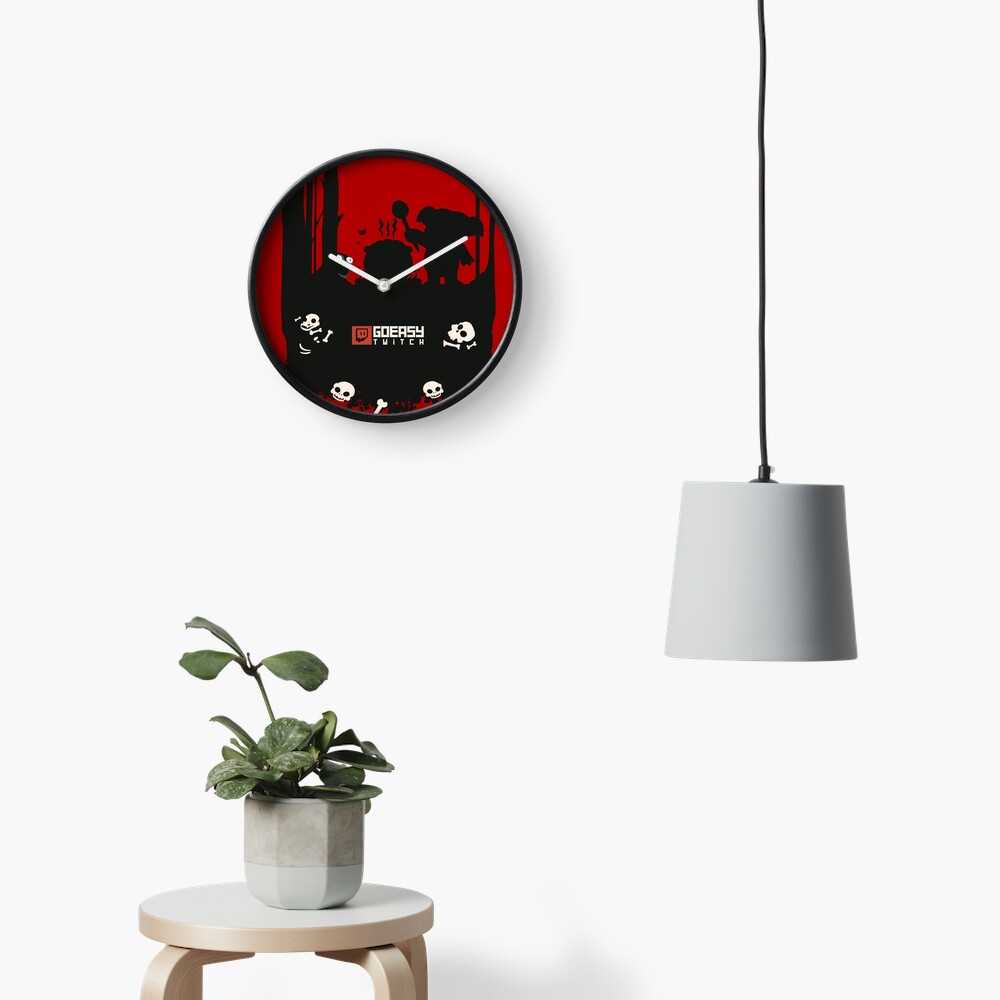 GoEaSyTwitch Rusterella Edition Clock