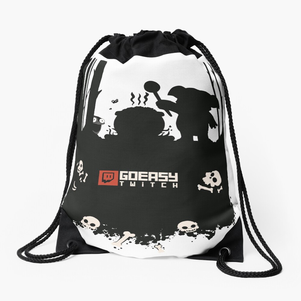 GoEaSyTwitch Rusterella Edition Drawstring Bag