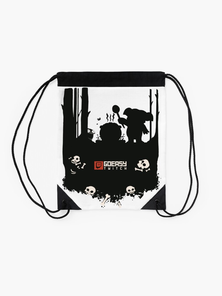 Alternate view of GoEaSyTwitch Rusterella Edition Drawstring Bag
