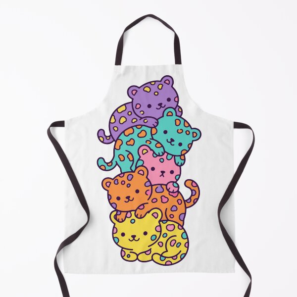 Item preview, Colorful Kawaii Cat Stack – Cute Spotted Kitty Collection designed and sold by AliveStyle.