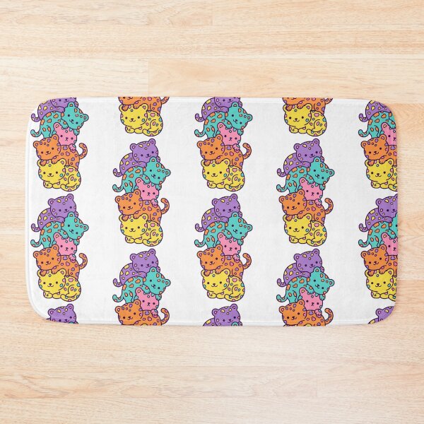 Item preview, Colorful Kawaii Cat Stack – Cute Spotted Kitty Collection designed and sold by AliveStyle.