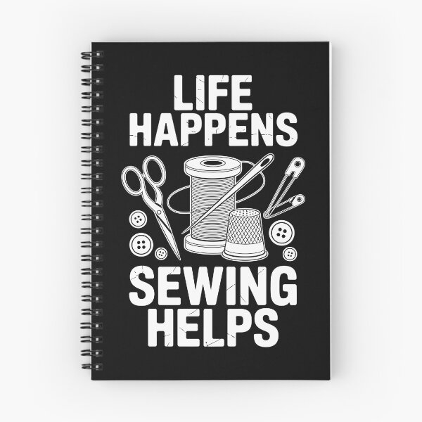 Item preview, LIFE HAPPENS SEWING HELPS designed and sold by jkrphoto.