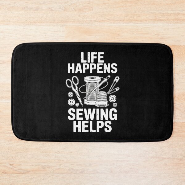 Item preview, LIFE HAPPENS SEWING HELPS designed and sold by jkrphoto.