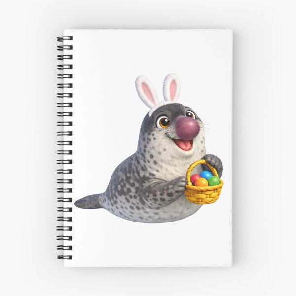 Item preview, Hooded Seal Easter Bunny designed and sold by Sillytoe.