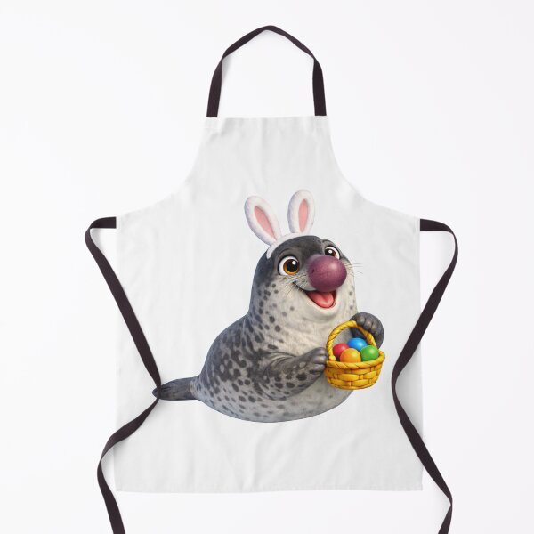 Item preview, Hooded Seal Easter Bunny designed and sold by Sillytoe.