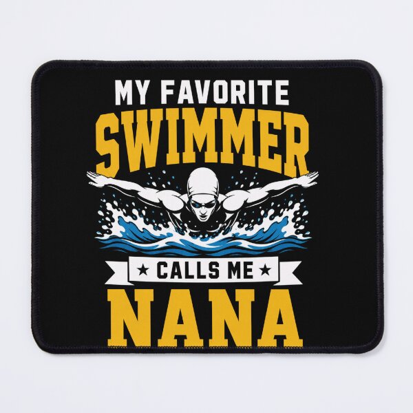 Item preview, swimmer My Favorite Swimmer Calls Me Nana Funny Gift designed and sold by anapldv.