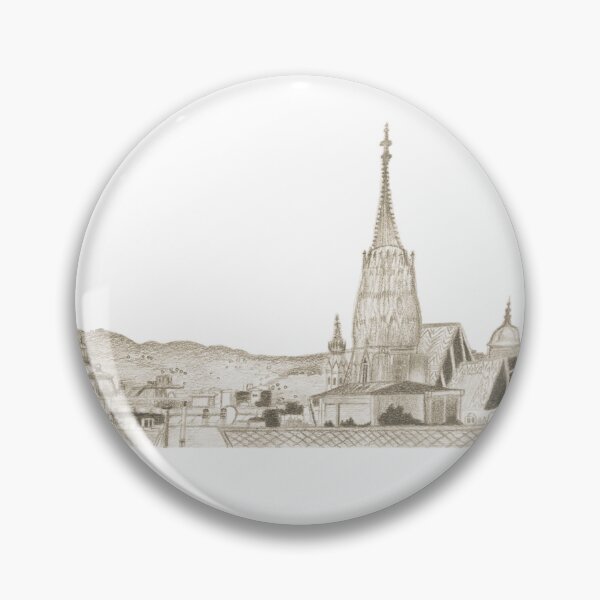 Item preview, Vienna, Austria Sketched Cityscape Panorama designed and sold by LMRI Design.