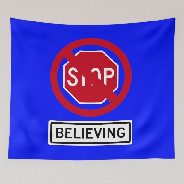 Item preview, Don't Stop Believing designed and sold by Karate Octopus.