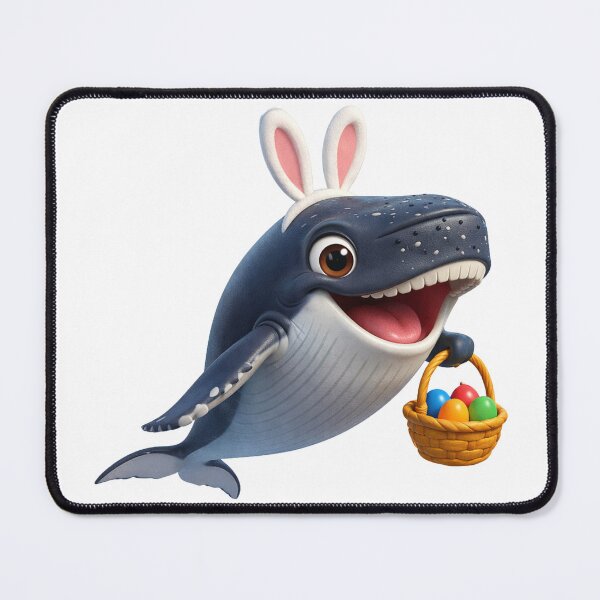 Item preview, Humpback Whale Easter Bunny designed and sold by Sillytoe.