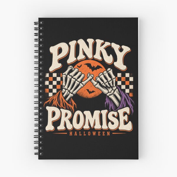 Item preview, Pinky Promise Halloween Retro Skeleton Hands designed and sold by GibasVisuals.