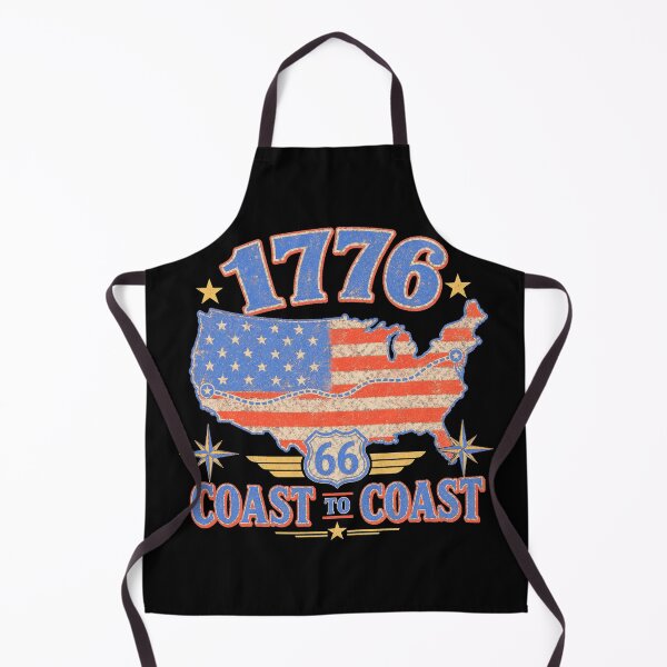 Item preview, 1776 Coast to Coast USA Flag Map — Dark Edition designed and sold by TheOddPrints.