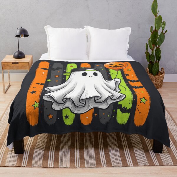 Item preview, Cute Ghost Halloween Spooky Season Shirt designed and sold by MalwasBasket.