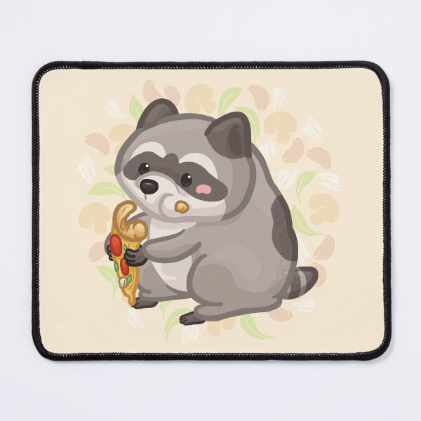 Item preview, Jimothy Raccoon Eat Pizza designed and sold by Khotekmei.