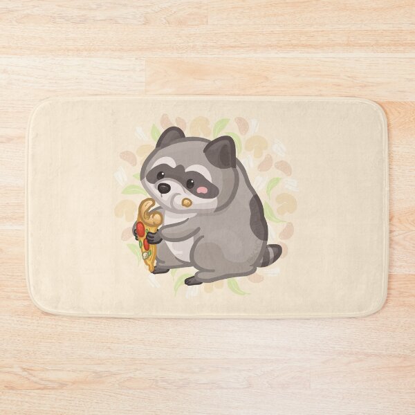 Item preview, Jimothy Raccoon Eat Pizza designed and sold by Khotekmei.