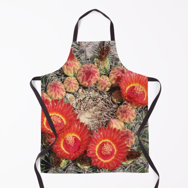 Item preview, Red Amazing Barrel Cactus Flowers designed and sold by simonjayphotos.
