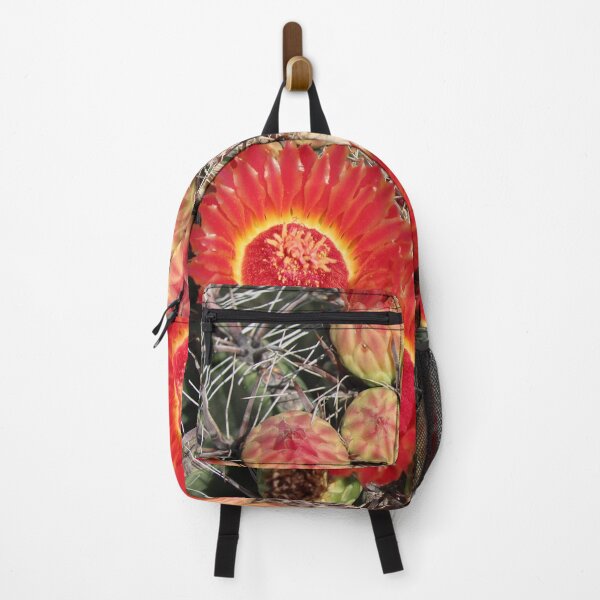 Item preview, Red Amazing Barrel Cactus Flowers designed and sold by simonjayphotos.