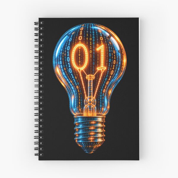 Item preview, Binary Lightbulb — 01 Digital Idea designed and sold by Kicor.