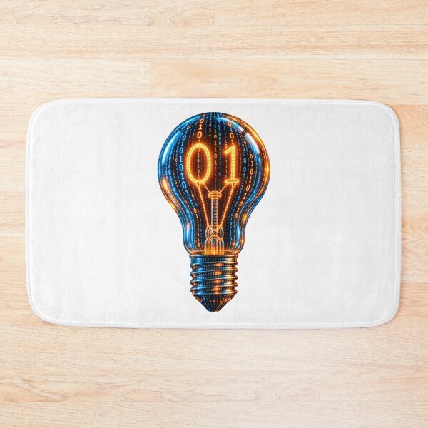 Item preview, Binary Lightbulb — 01 Digital Idea designed and sold by Kicor.