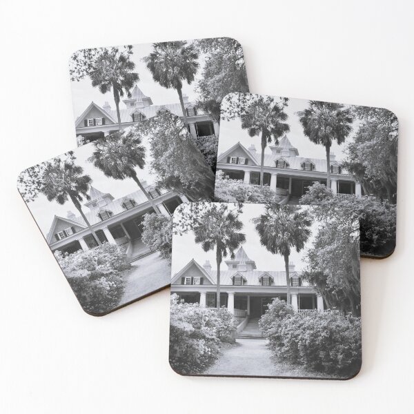 Item preview, Historic Magnolia Plantation Charleston SC BW designed and sold by LisaWootenPhoto.
