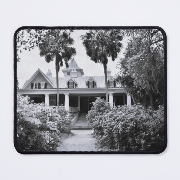 Item preview, Historic Magnolia Plantation Charleston SC BW designed and sold by LisaWootenPhoto.
