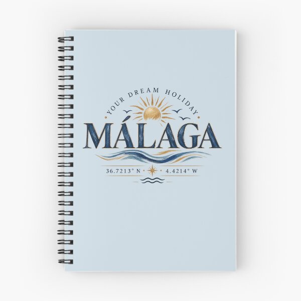 Item preview, Malaga Costa del Sol Travel designed and sold by PrintGo26.