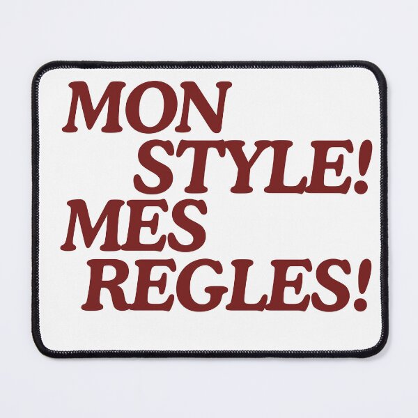 Item preview, Mon Style,Mes Régles designed and sold by ElegantPeople.