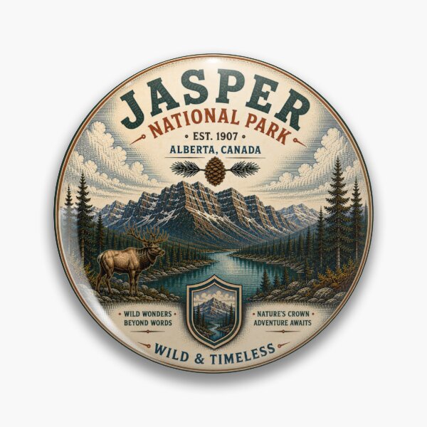 Item preview, Vintage Jasper National Park Canada Adventure designed and sold by T-Motive.