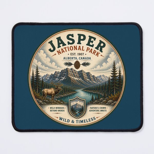 Item preview, Vintage Jasper National Park Canada Adventure designed and sold by T-Motive.