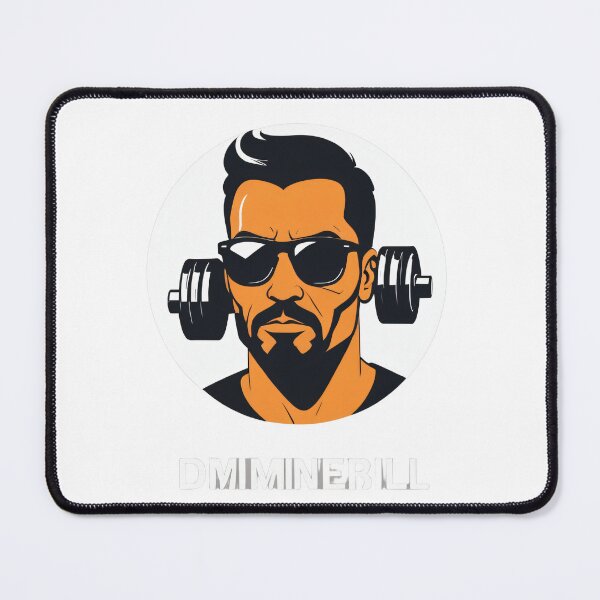 Item preview, Motivational Dumbbell Icon Cool Sunglasses Look – Gym lover gift designed and sold by michallechowicz.