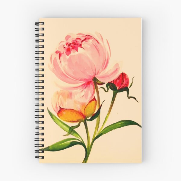 Item preview, Soft Pink Vintage Watercolor Bloom with Buds designed and sold by Vintage-Lady65.