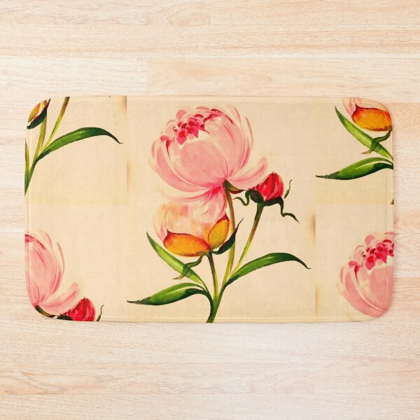 Item preview, Soft Pink Vintage Watercolor Bloom with Buds designed and sold by Vintage-Lady65.