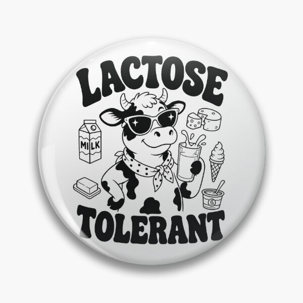 Item preview, Lactose Tolerant Funny Cow Milk Lover Cute Dairy Humor T-Shirt designed and sold by youcefben48.