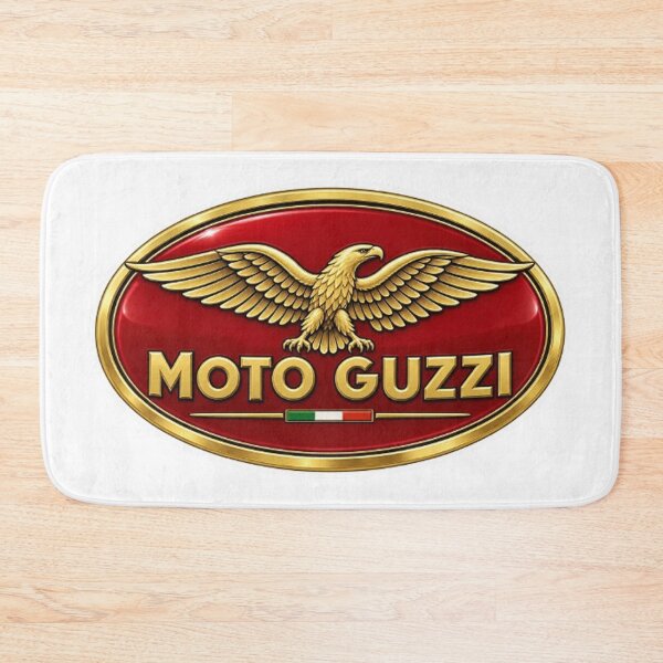 Item preview, Vintage moto guzzi logo with golden eagle designed and sold by sanawnaw154.